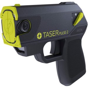TASER Pulse 2 Self-Defense Device 50,000 Volts — 15-Foot Range, Laser Sight, LED Flashlight, 30-Second Incapacitation Cycle, Replaceable Cartridges, Safe Escape Replacement Guarantee