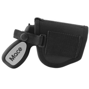 Mace Pepper Gun Nylon Holster 80105 — Snap Closure Belt Loop Holster for Mace Pepper Gun 2.0, Black Nylon Construction, Quick-Draw Access, 4.75 x 4 Inches, 0.17 lbs