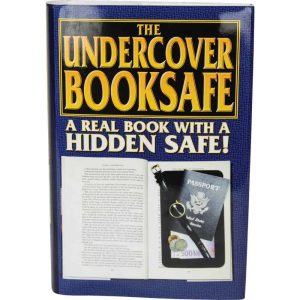 Book Diversion Safe with Hidden Interior Compartment — Realistic Hardcover Design, 7¾" x 4" x 1" Storage Space, Blends on Any Bookshelf, Hides Cash Jewelry and Valuables in Plain Sight