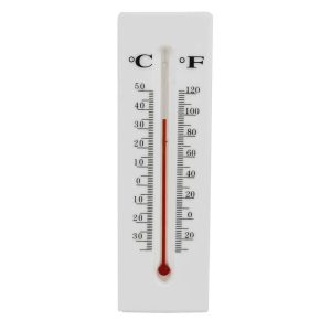 Thermometer Diversion Safe — Functional Wall Thermometer with Hidden Storage Compartment, 1.625" x 0.875" x 6" Interior, Indoor or Outdoor Use, Hides Cash Keys and Small Valuables