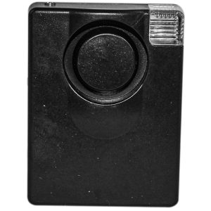 3-in-1 Personal Alarm with 130dB Siren, Strobe Light, and 50-Lumen Flashlight — Door and Window Alarm Attachment, Laptop Alarm, Belt Clip, 9V Battery Operated